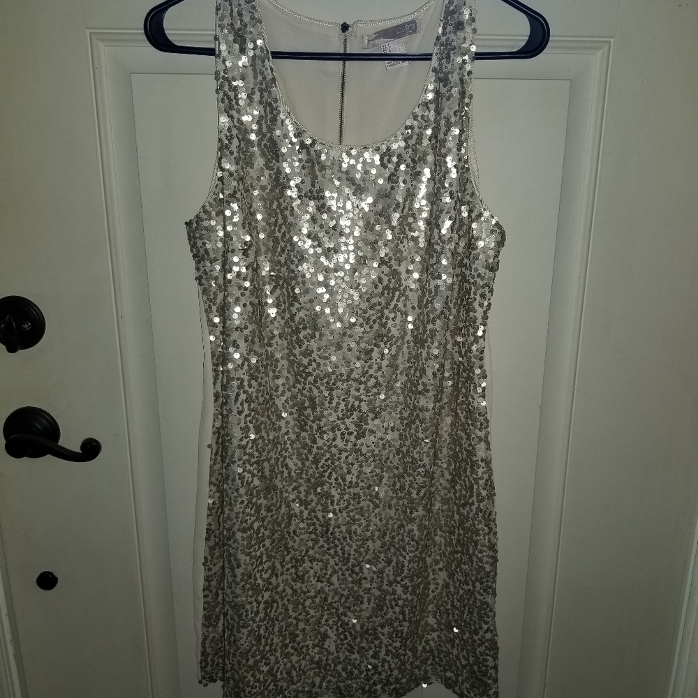 Light Gold Sequin dress